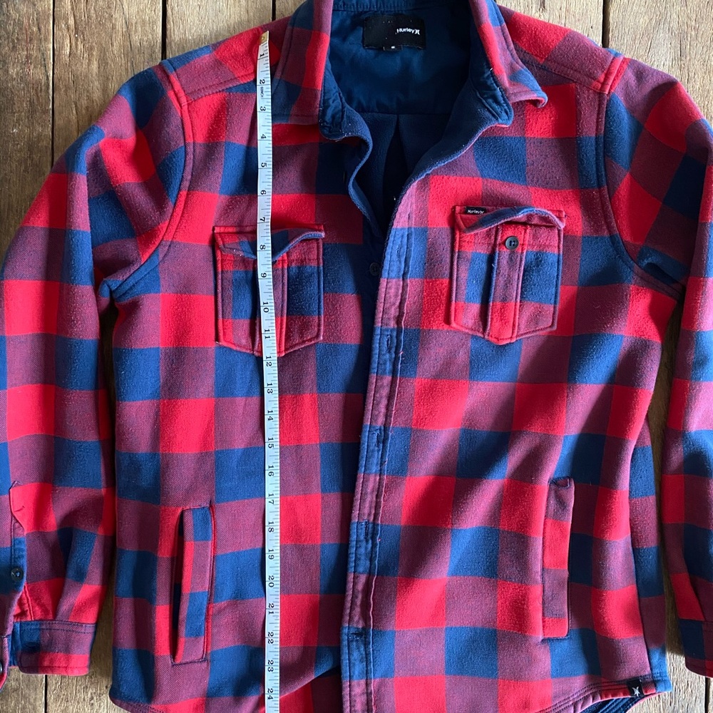 Hurleys | Mens Small Flannel - Picture 4 of 7